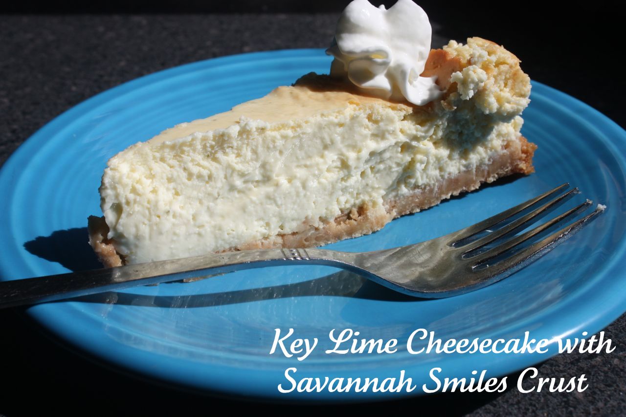 Key Lime Cheesecake with Savannah Smiles Crust